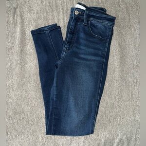 KanCan Signature Ultra High Rise Ankle Skinny Jeans Dark Wash